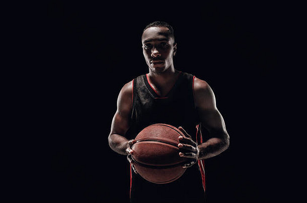 肖像篮球球员球