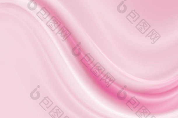苍白的粉红色的背景粉红色的白色事件波