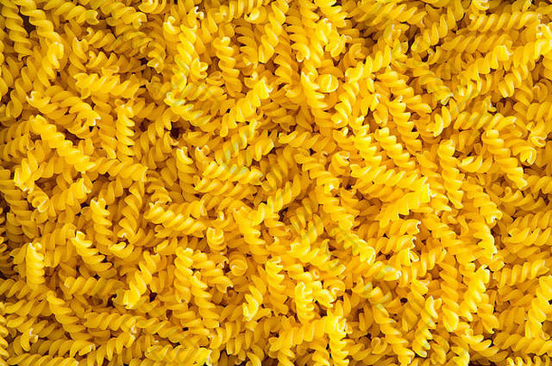 完整的框架食物背景色彩斑斓的黄色的螺旋无谷蛋<strong>白玉米</strong>大米福西利意大利面成分mediterran
