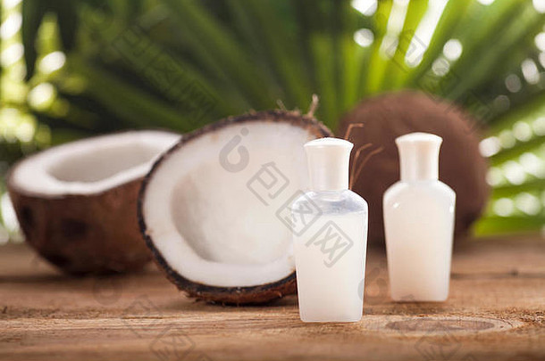 椰子椰子石油木表格自然背景