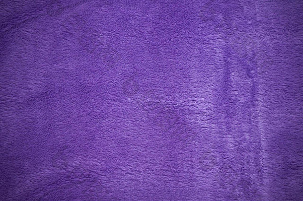 关闭紫色的超细纤维毛巾纺织纹理