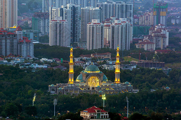 联邦领土清真寺清真寺地区联盟(泥马来西亚黄昏