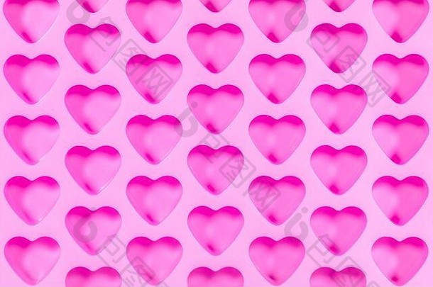 心形状的模式背景粉红色的问候爱卡情人节´s一天