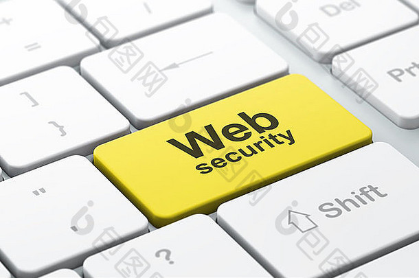 网络发展seo概念电脑键盘网络安全