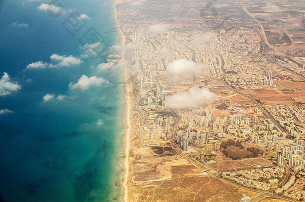 地中海海滨以色列视图