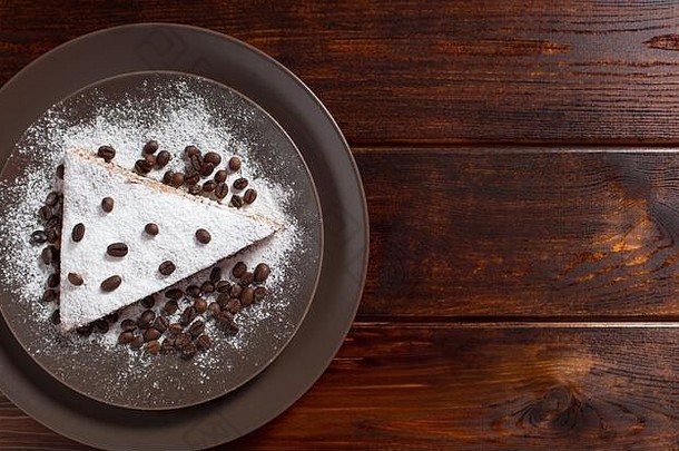 一块巧克力蛋糕糖咖啡豆子食物甜点甜蜜的饼干巧克力蛋糕tiramisu芝士蛋糕烹饪<strong>首页面</strong>包店产品
