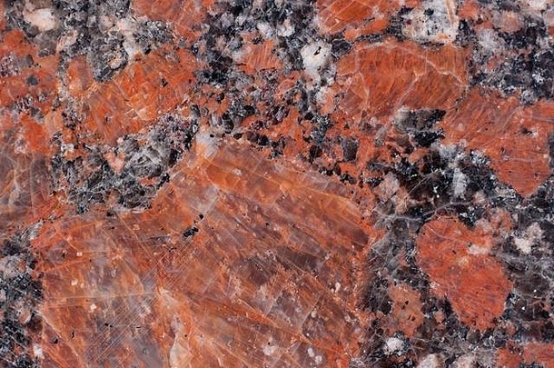 花岗岩纹理红褐色基地黑色的灰色的点背景复制空间文本