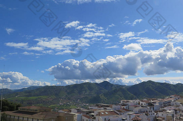 大云guadalhorce谷安达卢西亚西班牙