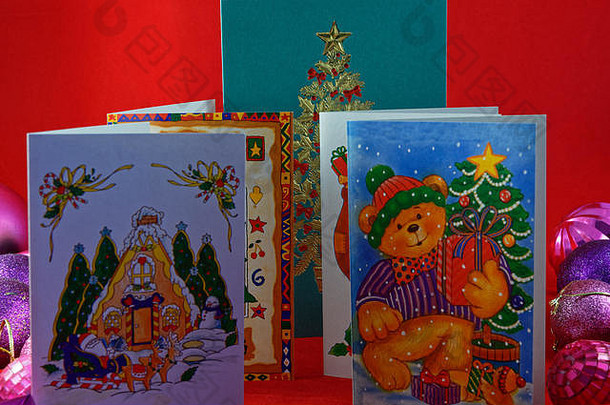 圣诞节卡片装饰物卡片图片大小