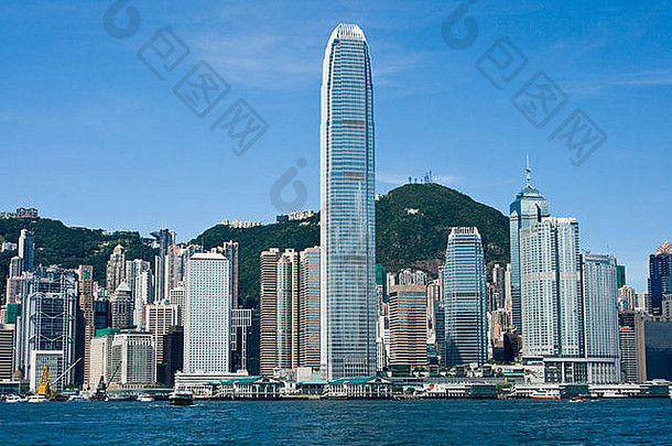 国际<strong>金融公司</strong>国际fincance中心在香港香港天际线