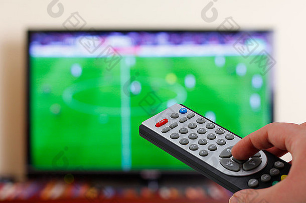 看足球匹配电视远程控制手