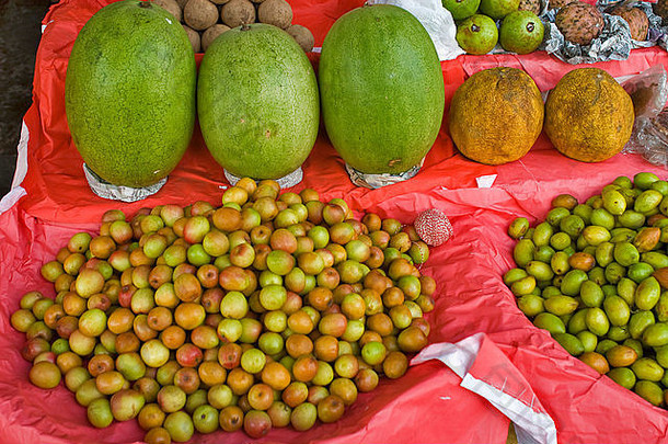 <strong>水果</strong>摊位mirpur路丹蒙迪达卡孟加拉国
