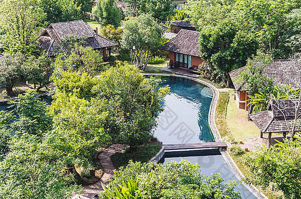 住宅酒店花园泰国