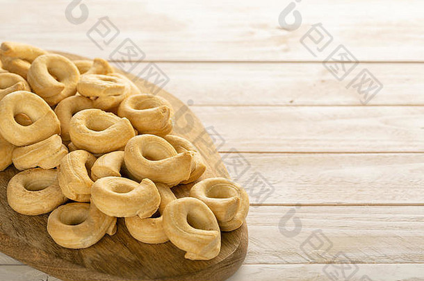 taralli<strong>零食</strong>食物<strong>类</strong>型面包常见的南部一半意大利半岛