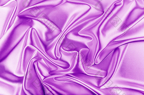 紫罗兰色的丝绸织物纹理摘要背景