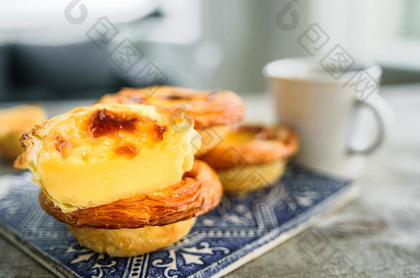 葡萄牙蛋蛋挞柔和的出生阿祖莱霍瓷砖