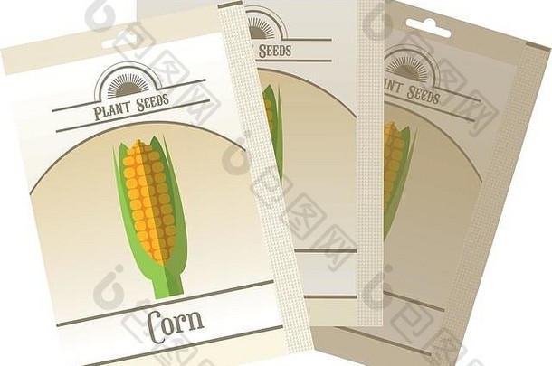 包玉米种子图标