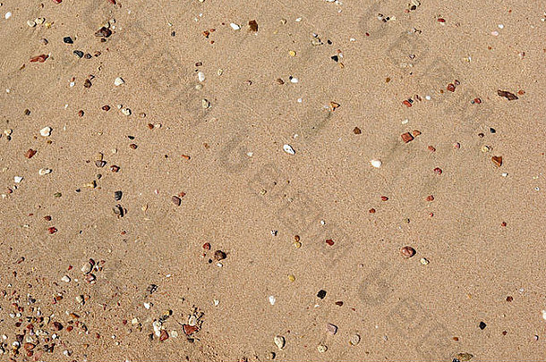 海岸线红色<strong>的</strong>海鹅卵石沙子背景背景埃及非洲