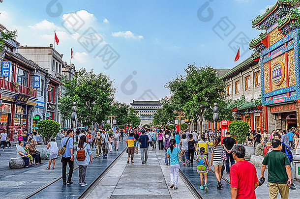 qianmen街北京中国