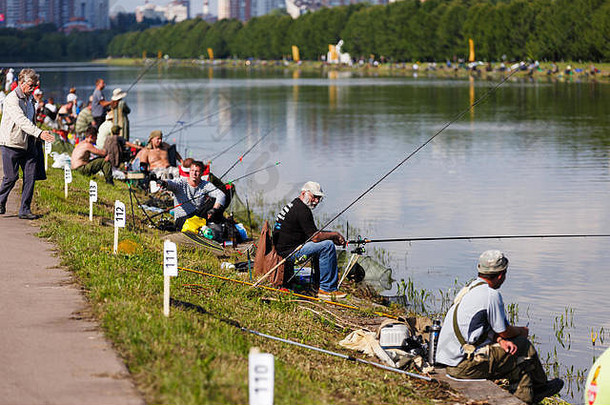 awami联盟钓鱼比赛莫斯科俄罗斯7月