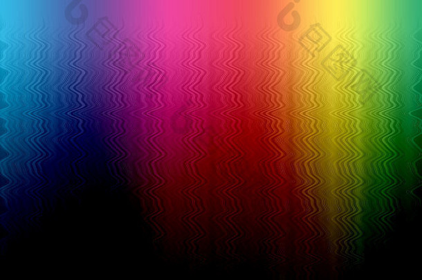 摘要彩虹多色背景波模式