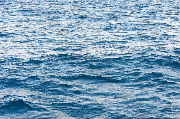 海洋水表面纹理深海波