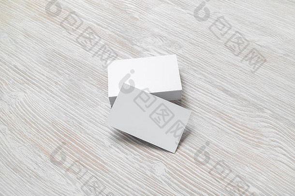 照片空白业务卡片软阴影光木表格背景模型品牌身份