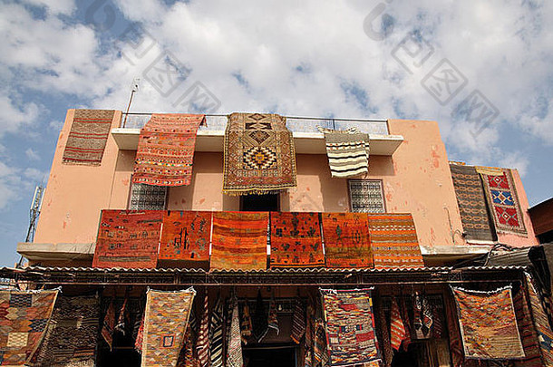 地毯出售马拉喀什摩洛哥