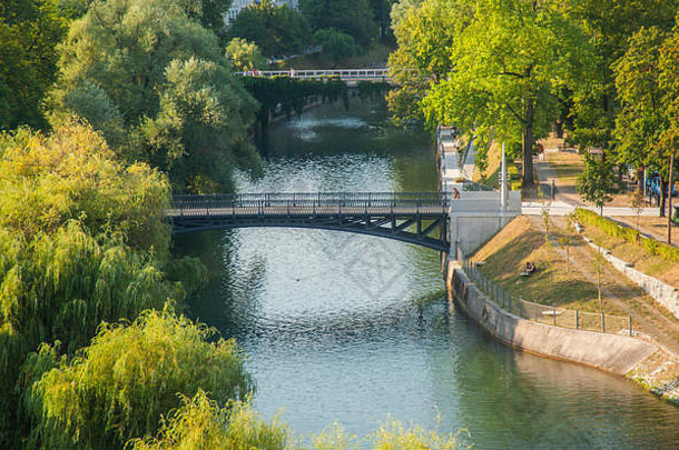 桥梁卢布尔雅那河卢布尔雅那斯洛文尼亚