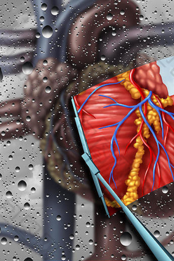 人类心疾病治疗心脏健康心血管医疗概念刮水器擦拭清洁删除生病的模糊的器官治愈治疗象征心脏病专家外科医生插图元素