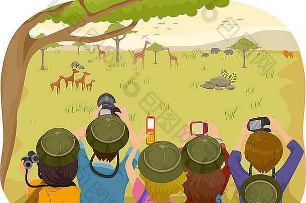 插图青少年Safari之旅