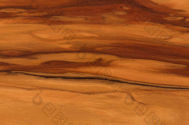 橄榄木板材纹理摘要明亮的棕色（的）切割董事会