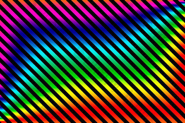 对角梯度彩虹条纹黑色的背景图形资源摘要模式纺织打印壁纸几何灵感