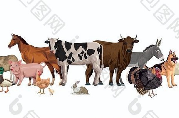 集团动物农场字符