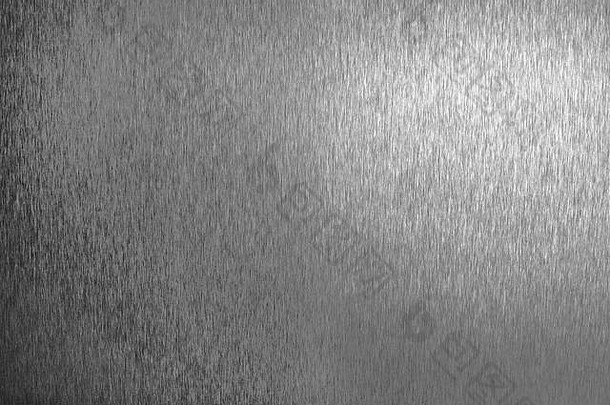 银金属闪亮的空表面单色闪亮的金属背景刷黑色的白色铁表背景关闭灰色的钢纹理