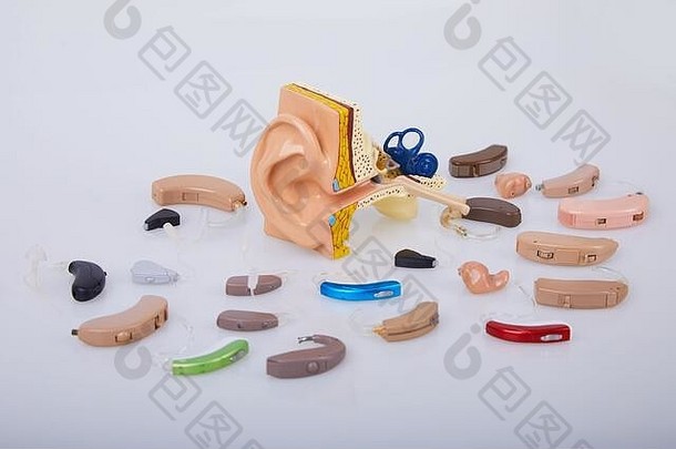 听力援助选择听力援助听力护理专业人工人类耳朵模型人类耳朵耳朵模型