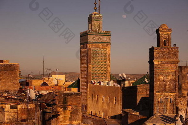 麦地那城市历史小镇非盈利系统摩洛哥北非洲