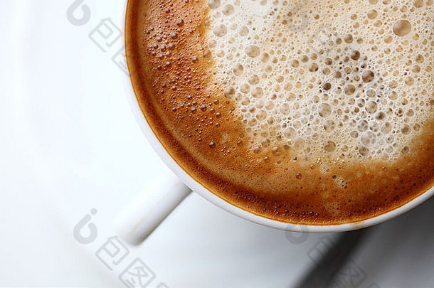 咖啡女巫牛奶背景表示杯