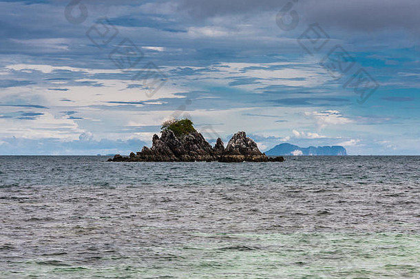 小岩石岛集团斐斐岛屿泰国