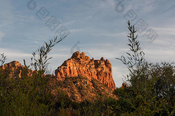 史努比岩石塞多纳亚利桑那州