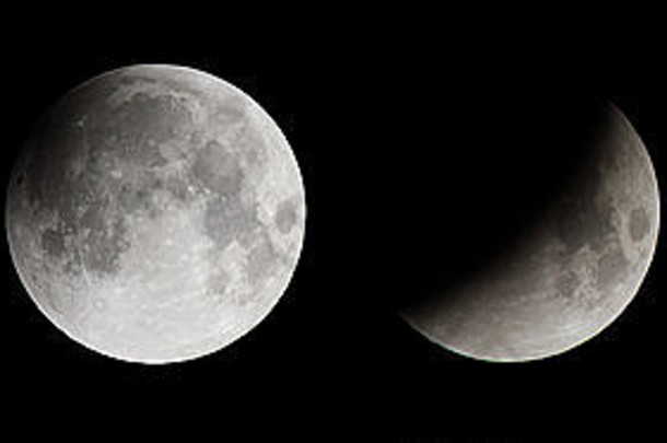 阶段月亮结果超级月亮总计月球eclipse威尔士9月